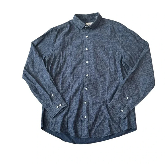 Ben Sherman Long Sleeve Button Down in Floral Print. Size 16- Neck/ 34-35 - Picture 1 of 12